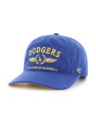 47 Brand Джинсова шапка с козирка MLB Los Angeles Dodgers