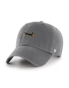 47 Brand Памучна шапка с козирка Dog Base Runner Icon в сиво с изчистен дизайн XX-BSRIC1411GWS-CCC