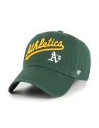 47 Brand Памучна шапка с козирка MLB Athletics