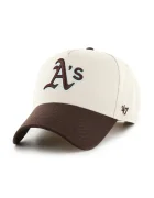 47 Brand Памучна шапка с козирка MLB Athletics Sure Shot