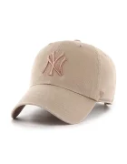 47 Brand Памучна шапка с козирка MLB New York Yankees в кафяво B-NLRGW17GWS-V1