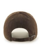47 Brand Памучна шапка с козирка MLB New York Yankees в кафяво с апликация B-BSRNR17GWS-BW