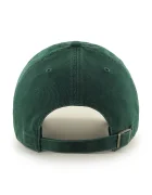 47 Brand Памучна шапка с козирка MLB New York Yankees в зелено с изчистен дизайн B-BSRNR17GWS-DG