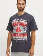 47 Brand Памучна тениска MLB Boston Red Sox