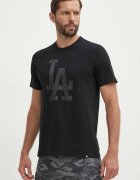 47 Brand Памучна тениска MLB Los Angeles Dodgers