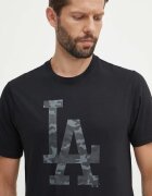 47 Brand Памучна тениска MLB Los Angeles Dodgers