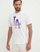 47 Brand Памучна тениска MLB Los Angeles Dodgers