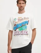 47 Brand Памучна тениска MLB Los Angeles Dodgers