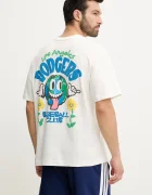 47 Brand Памучна тениска MLB Los Angeles Dodgers