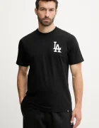 47 Brand Памучна тениска MLB Los Angeles Dodgers