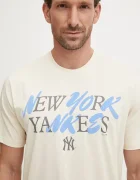 47 Brand Памучна тениска MLB New York Yankees