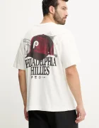 47 Brand Памучна тениска MLB Philadelphia Phillies