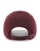 47 Brand шапка с козирка от памук MLB New York Yankees бордо B-NLRGW17GWS-KMC