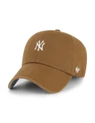 47 Brand шапка с козирка от памук MLB New York Yankees кафява B-BSRNR17GWS-L5