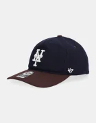 47 Brand Шапка с козирка с вълна MLB New York Mets