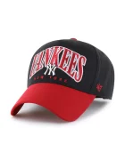 47 Brand Шапка с козирка с вълна MLB New York Yankees