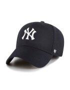 47 Brand Шапка с козирка вълна Mlb New York Yankees в тъмносиньо с апликация B-MVPSP17WBP-NYC