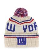 47 Brand шапка с помпон MLB New York Yankees бежова F-QATRL21ACE-NT