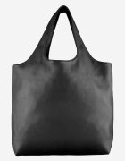 A.P.C. чанта от имитация на кожа tote ninon черна PUAAT.M61565