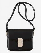 A.P.C. Кожена чанта Sac Grace Mini PXBMW-F61515