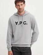 A.P.C. Памучен суичър hoodie standard grand vpc GOTS
