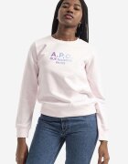A.P.C. Памучен суичър Sweat Mathilda COEBH-F27712 ROSE