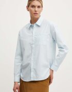 A.P.C. Памучна риза chemise boyfriend brodee