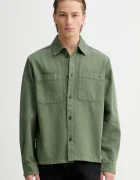 A.P.C. Памучна риза Surchemise Leon