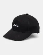 A.P.C. Памучна шапка с козирка casquette charlie