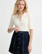 A.P.C. Памучна тениска с яка polo danae