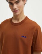 A.P.C. Памучна тениска t-shirt boxy petit vpc
