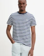 A.P.C. Памучна тениска t-shirt standard apc brode raye