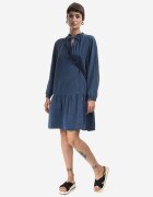 A.P.C. Рокля Robe Natalia COEYL-F05944 INDIGO WASHED