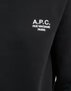 A.P.C. Суичър standard rue madame GOTS в черно с апликация COHBV.M27913
