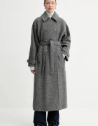 A.P.C. Вълнено палто manteau lea