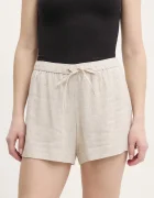Abercrombie & Fitch Ленен къс панталон