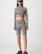 adidas блуза с дълги ръкави за трениране дамска x Farm Rio черна KR0270