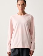 adidas by Stella McCartney блуза с дълги ръкави дамска розова KR6300