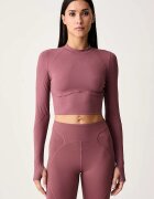 adidas by Stella McCartney блуза с дълги ръкави за трениране дамска розова KR3030