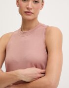 adidas by Stella McCartney дамски топ за трениране кафяв JZ0700