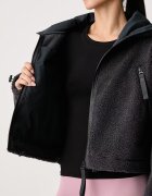 adidas by Stella McCartney преходно яке дамско от полар черно KR6226