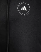 adidas by Stella McCartney Спортен суичър в черно с качулка с изчистен дизайн JD8107