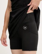 adidas by Stella McCartney Спортна рокля TruePurpose в черно къса разкроена JW4568