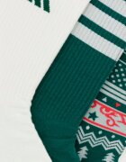 adidas чорапи 3 броя зелени KV9346