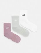 adidas чорапи с памук 3 броя бели KQ6763