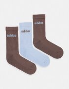 adidas чорапи с памук 3 броя кафяви KX1275