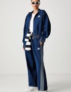 adidas дънки wide leg дамски Denim Pack сини KV0618