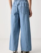 adidas дънки wide leg дамски Denim Pack сини KV0619