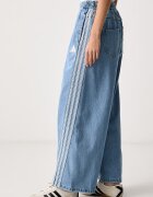 adidas дънки wide leg дамски Denim Pack сини KV0619