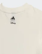 adidas Детска памучна тениска DISNEY в бежово с принт JZ7679